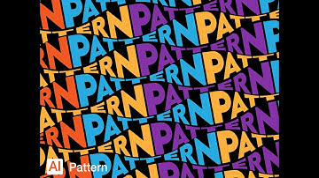 How To Make Wavy Text Pattern With Envelope Distort in Illustrator | Tutorials