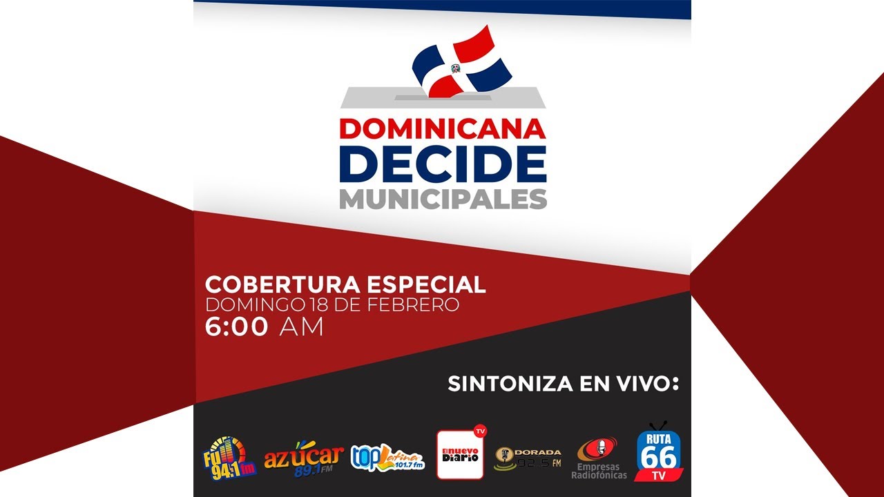 EN VIVO Elecciones municipales RD 2024 YouTube