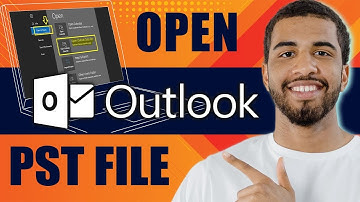 How to Open PST File in Outlook 365 (Import, Export, Step by Step, 2025)