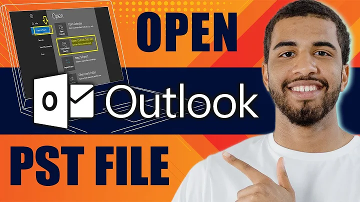 How to Open PST File in Outlook 365 (Import, Export, Step by Step, 2025)