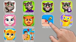 Talking Tom,My Tom,My Tom 2,My Angela,Tommy,Help Me Story,Crazy Bob,Talking Ginger,Draw Ancient screenshot 5