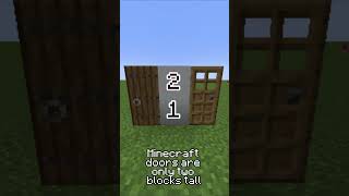 2 tricks to make your Minecraft door look GRAND