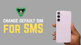 How to change default sim for SMS on android 15 (Step By Step Guide) screenshot 1