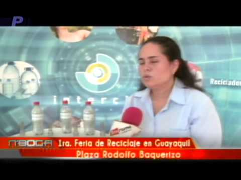 1ra  Feria de reciclaje en Guayaquil Plaza Rodolfo Baquerizo