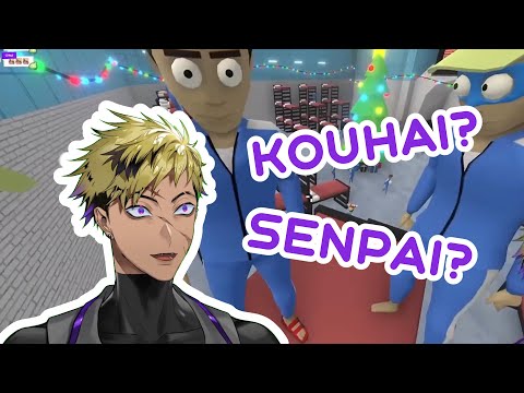VANTA attempts to talk to NijiJP members in Crab Game