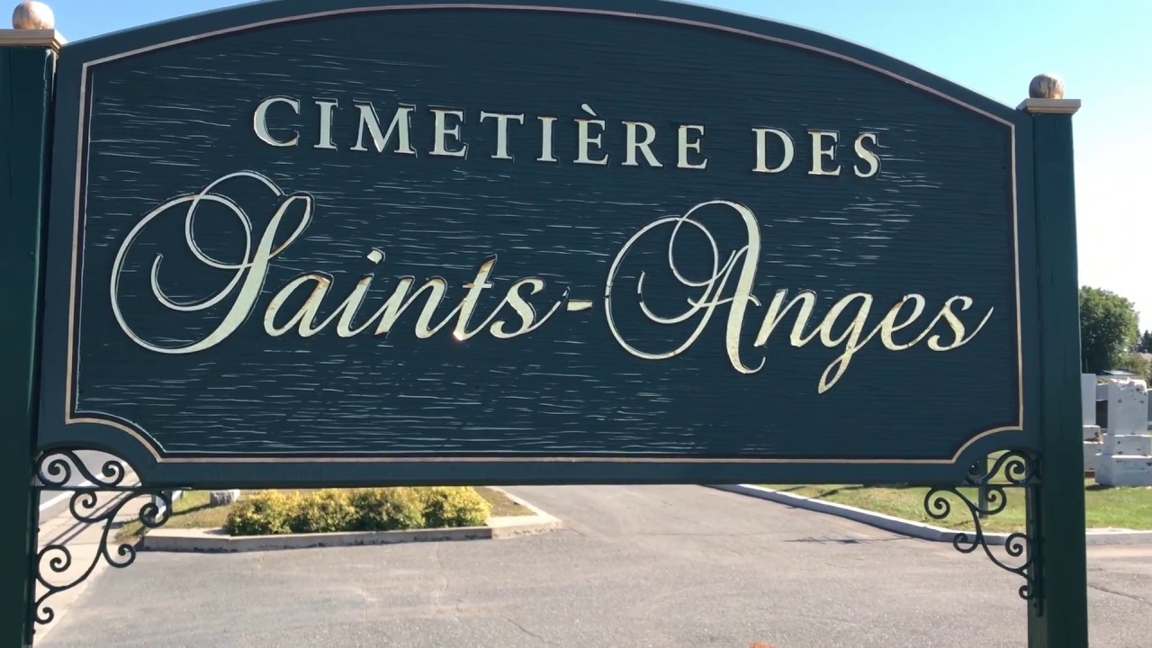 Cimetière des SaintAnges à SorelTracy YouTube