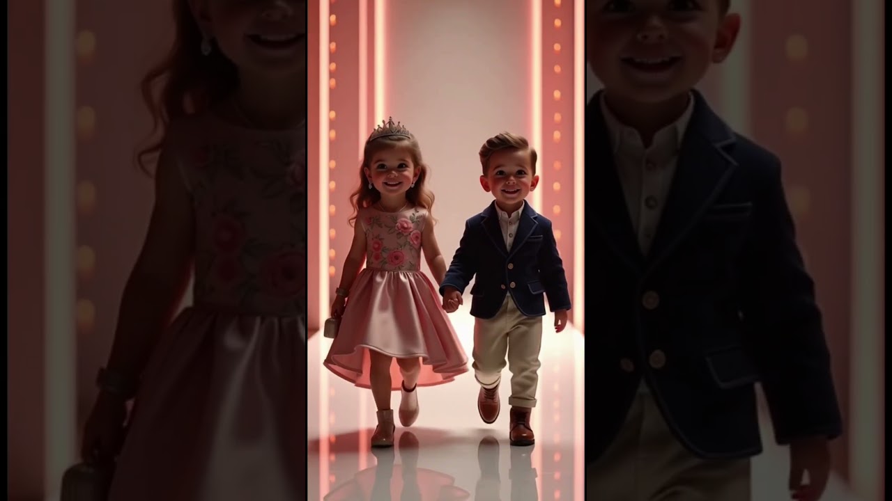 Luxury Mini Models on the Ramp 💫 | Too Cute to Handle!