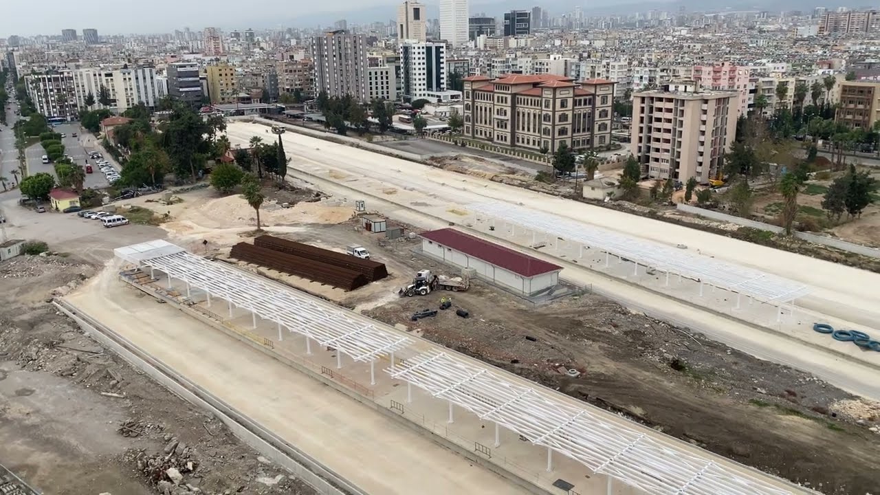 Mersin Gar Hızlı Tren Çalışmaları 06.12.2025