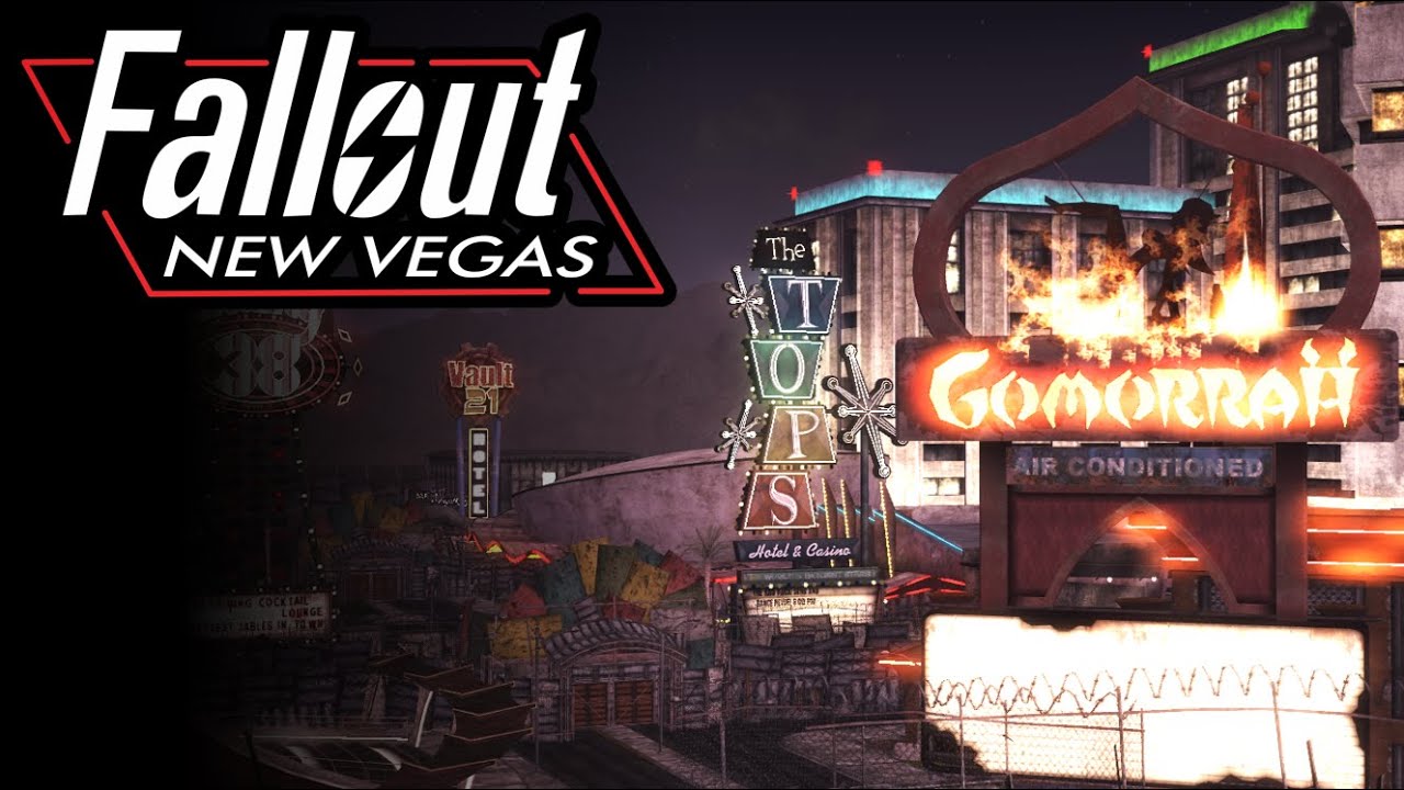 Investigating Gomorrah and Destroying the Brotherhood Bunker in Fallout: New Vegas