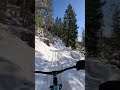 Snow Biking in The Lost Sierra #snowbike #shorts