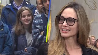 Angelina Jolie's Daughter Vivienne Makes SURPRISE Cameo on TODAY Show Resimi