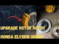 Lepas Masuk Rims 17Inch Terus Upgrade Caliper Dari 285MM Jump To 300MM Honda Elysion
