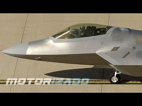 Видео: Истребитель-невидимка F-22 Raptor взлет