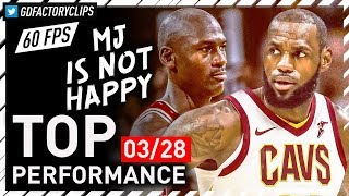 MVP CHANTS! LeBron James INSANE Full Highlights vs Hornets - 41 Pts, 10 Reb, 8 Ast | 2018.03.28