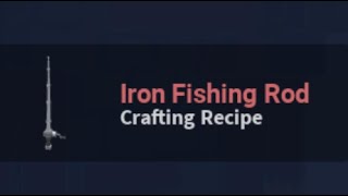 How To Get Iron Fishing Rod Roblox Islands/Skyblock