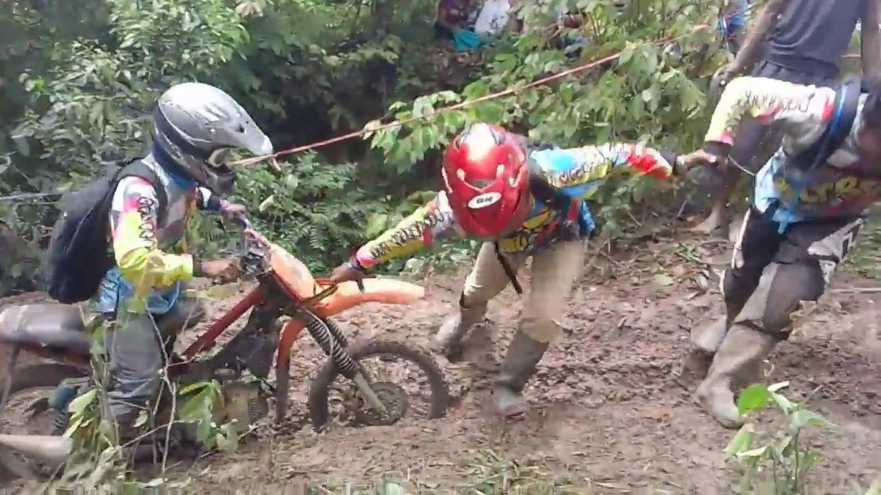 Tanjakan CACING - RONDA PEPADUN FUN TRAIL ADVENTURE #2 TRABHAS LAMPUNG TENGAH balap motor listrik