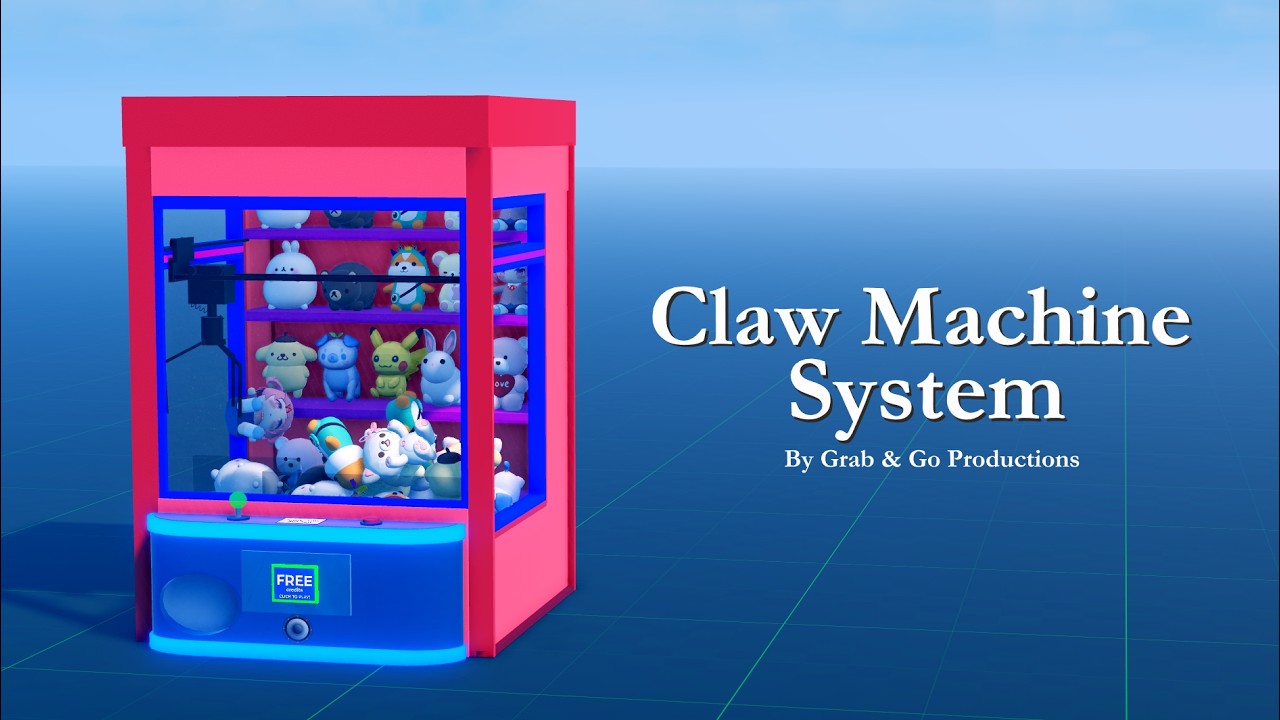 Claw Machine Gameplay Showcase - [Grab & Go Productions] - YouTube