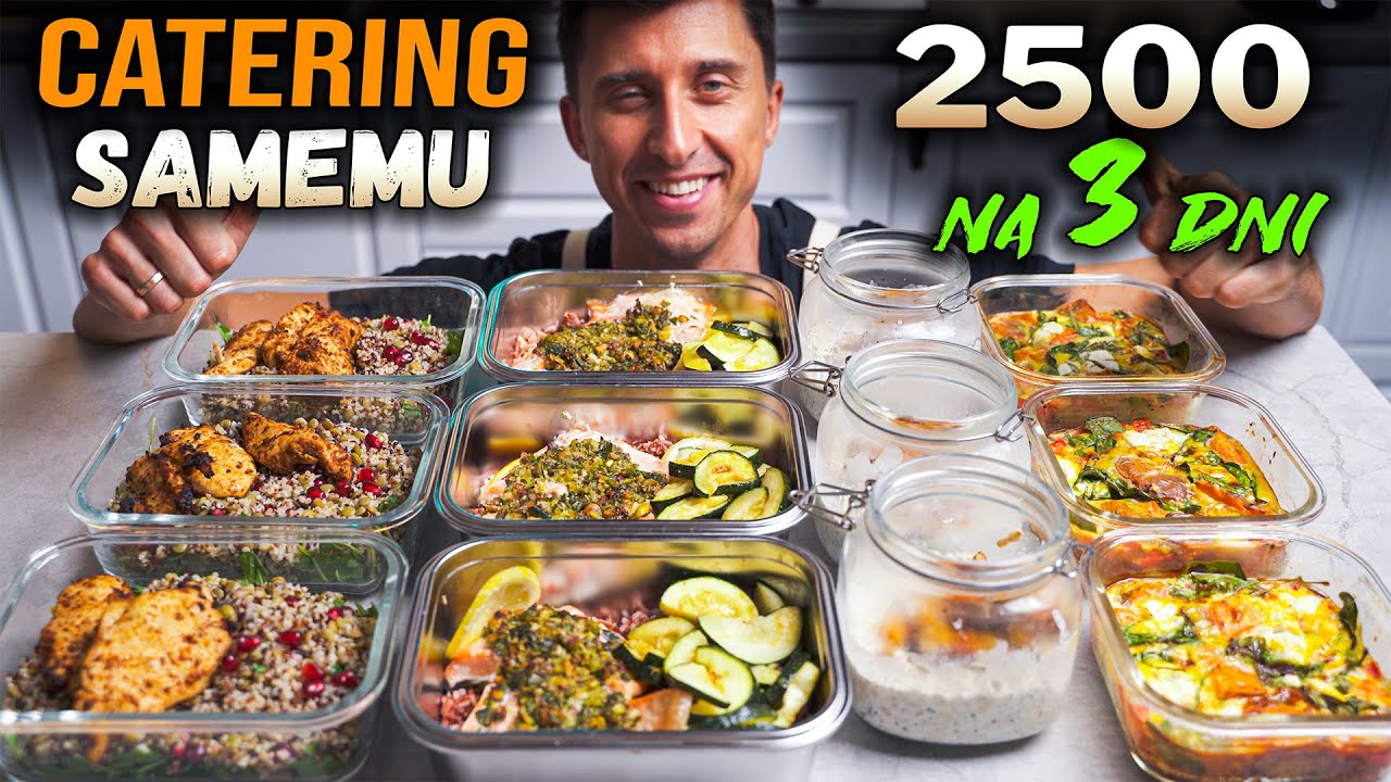 DIETA ŚRÓDZIEMNOMORSKA NA 3 DNI - 2500 kcal