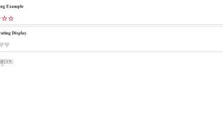 Build Star Rating using NgBootstrap