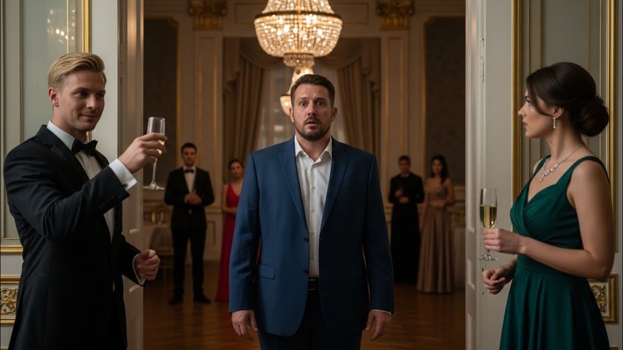 CEO’s Husband Invited a Single Dad to Mock Him — When He Arrived, Everyone Froze