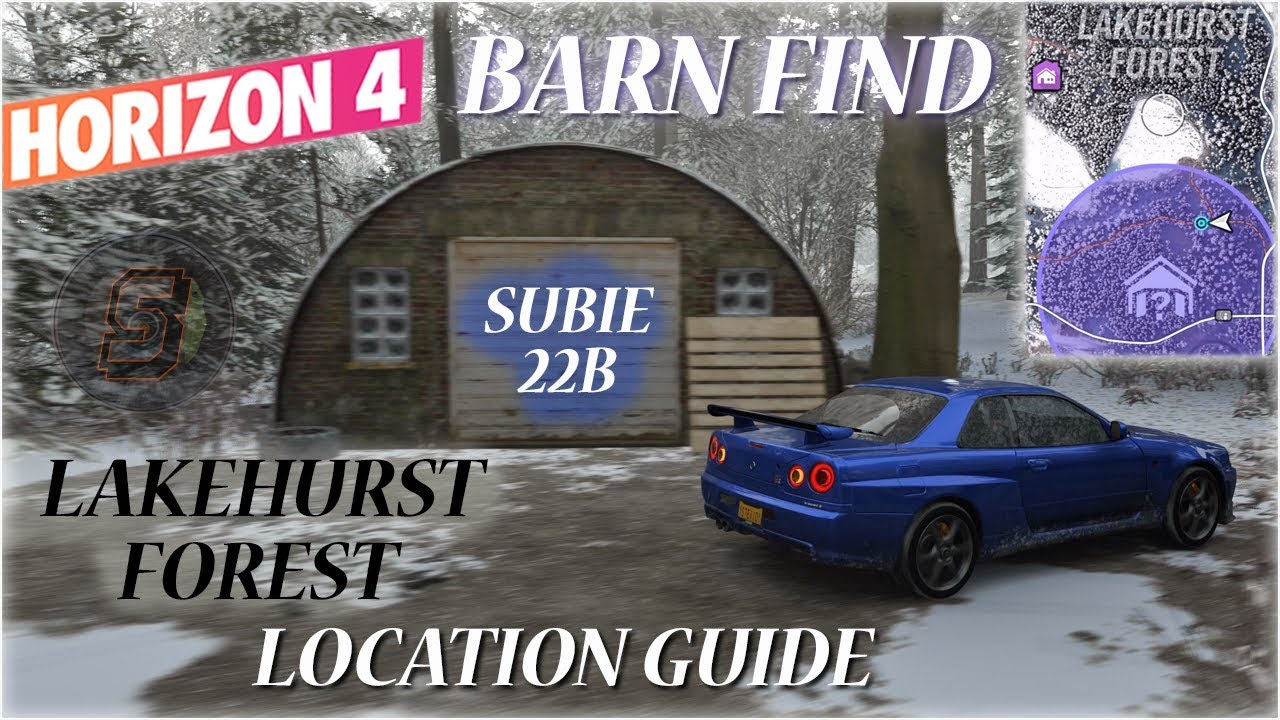 forza horizon 4 barn finds lakehurst forest