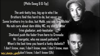 A Tribe Called Quest - Oh My God ft. Busta Rhymes (Lyrics)