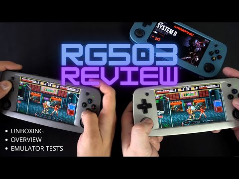 RG503 - Recensione della console portatile per giochi retrò di Anbernic con  video - DroiX Blogs