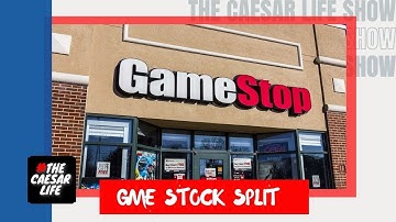 GME STOCK SPLIT ANOUNCEMENT | AMC STOCK: JOURNEY TO MOASS | #thecaesarlifeshow