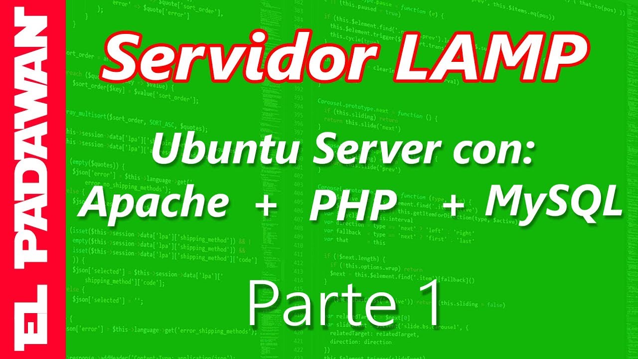 Como hacer un SERVIDOR WEB en LINUX con Ubuntu Server - PARTE #1 - YouTube
