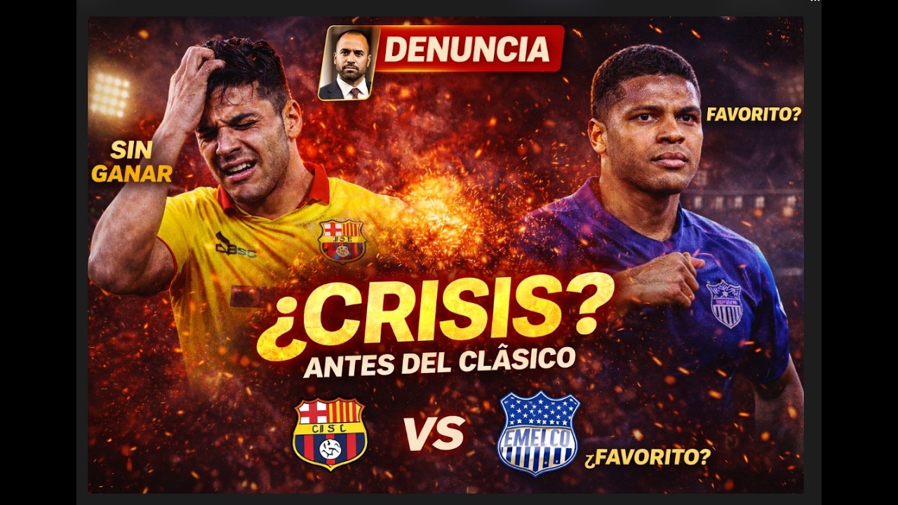 ¿CRISIS EN Barcelona SC? 😱 Egas denunciado, Chelsea GOLEA y se viene el CLÁSICO del Astillero 🔥