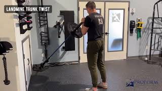 Landmine Trunk Twist