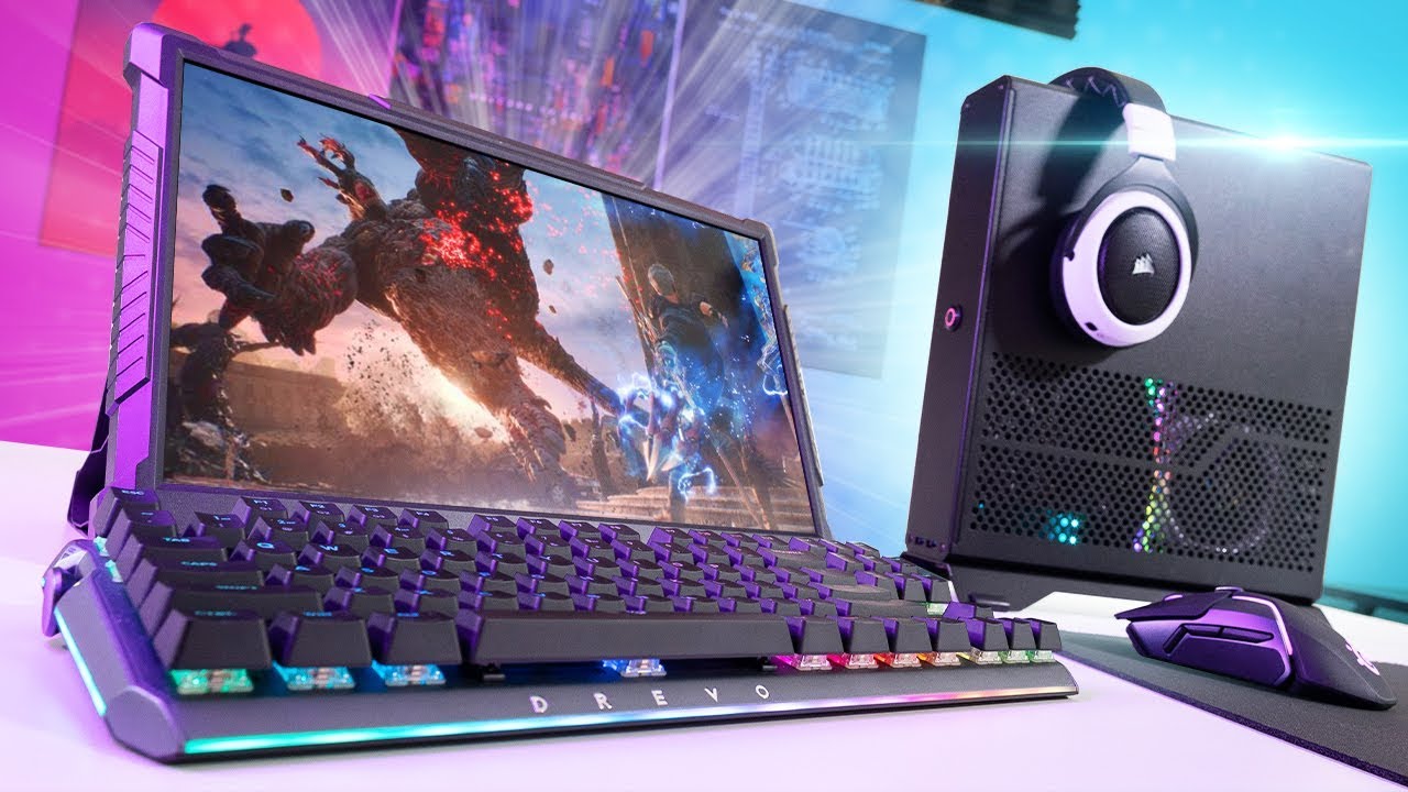 Minefelt haj Beloved The ULTIMATE Portable Gaming PC - Zero Compromises! - YouTube