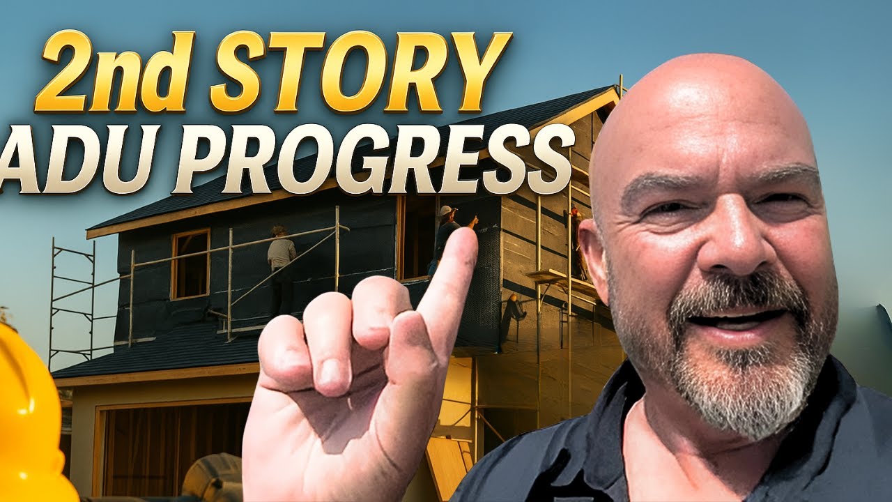 ADU Ohio St. Anaheim | Part 8: roof install & stucco prep for 2nd story build