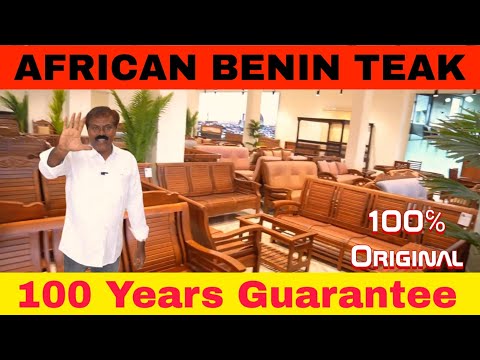 Luxury Teak Wood Furniture | 100 Years WARRANTY | African Benin Teak