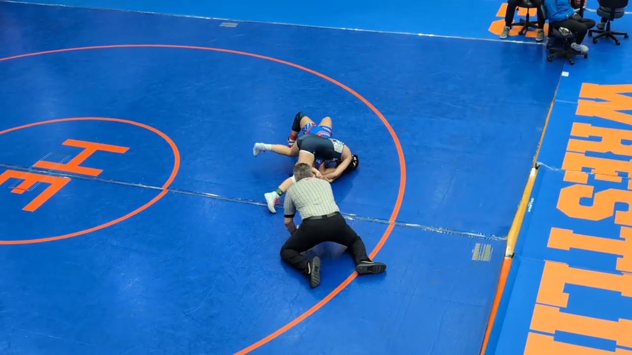 Isabel Wrestling Jan 2026 Hoffman Estates Tournament Match 4