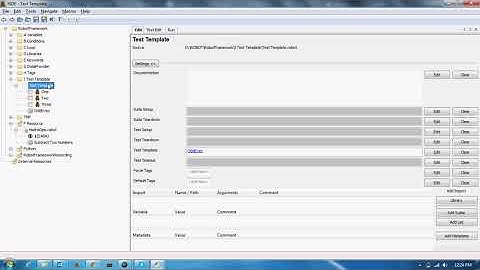 RobotFramework: 7 Test Templates