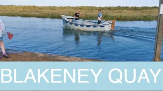 Blakeney Quay Norfolk Summer High Tide