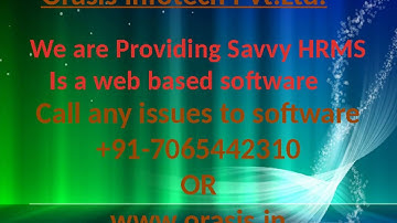 Orasis Infotech provide to services Savvy IMS (Inventory Management System)