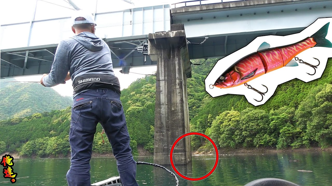 池原ダムのビッグバスをダウスイで釣るワザ！