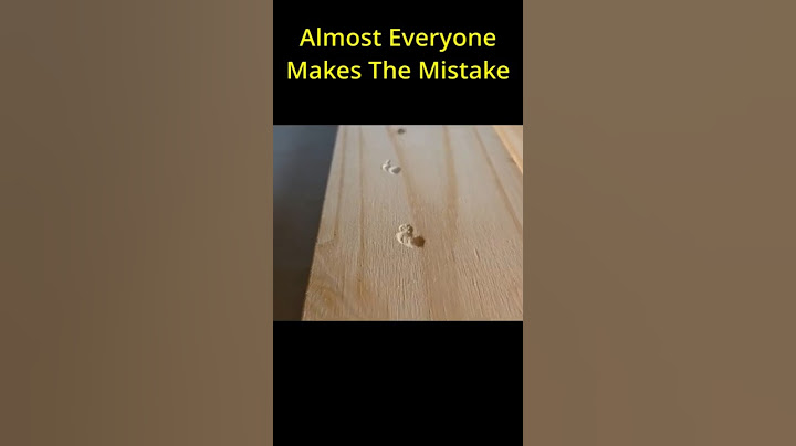Don't Use Wood  Filler! Use This Weird  Hack Instead...