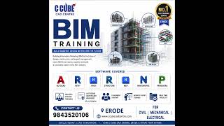 BIM Course in Erode | Revit Architecture, Structure, MEP, Navisworks &amp; Primavera Training | 100% Job
