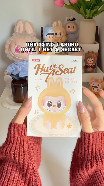 Labubu Have A Seat Unboxing