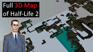 Complete 3D Map of Half-Life 2