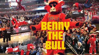 BENNY THE BULL CHICAGO BULLS NBA MASCOT DURING THE 2015 PLAYOFFS