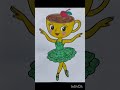 Ballerina Cappuccina in 💚💚  speed art reverse transformation