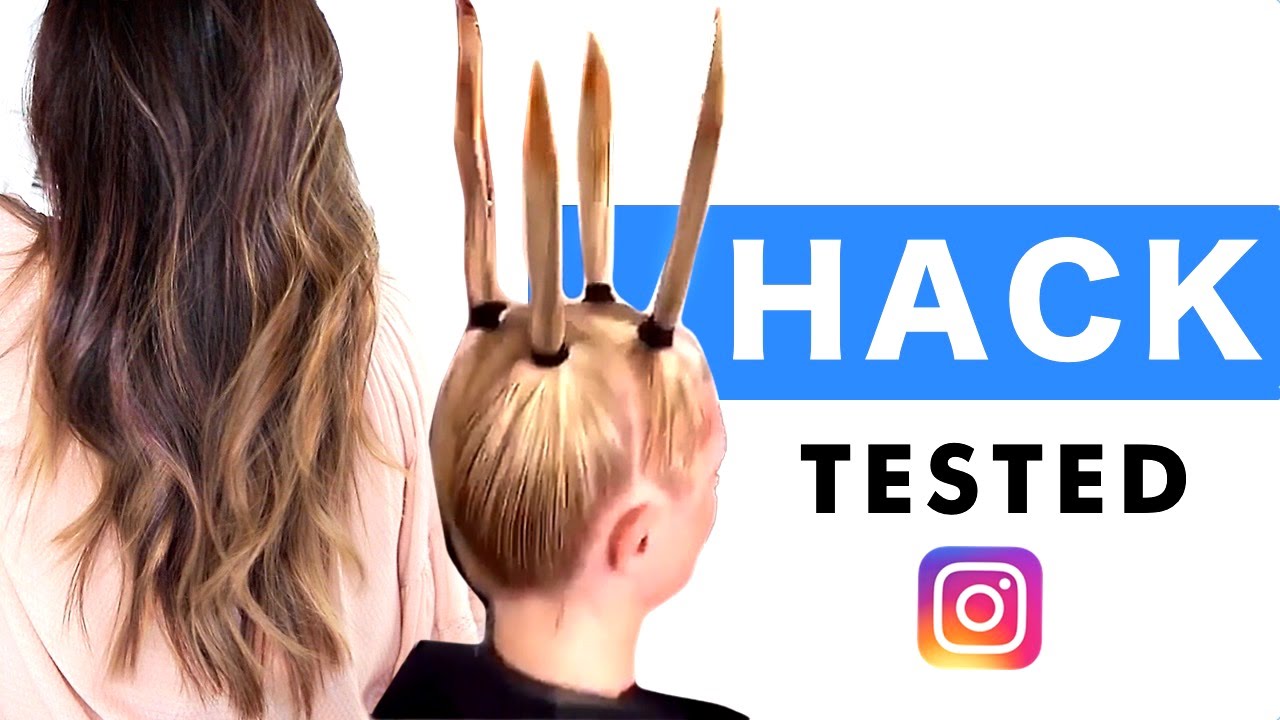 2 Minute Home Hair Cut Instagram Hack Tested Hairstyles