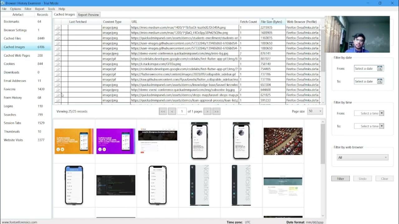 Browser History Capture and Email Tracker YouTube