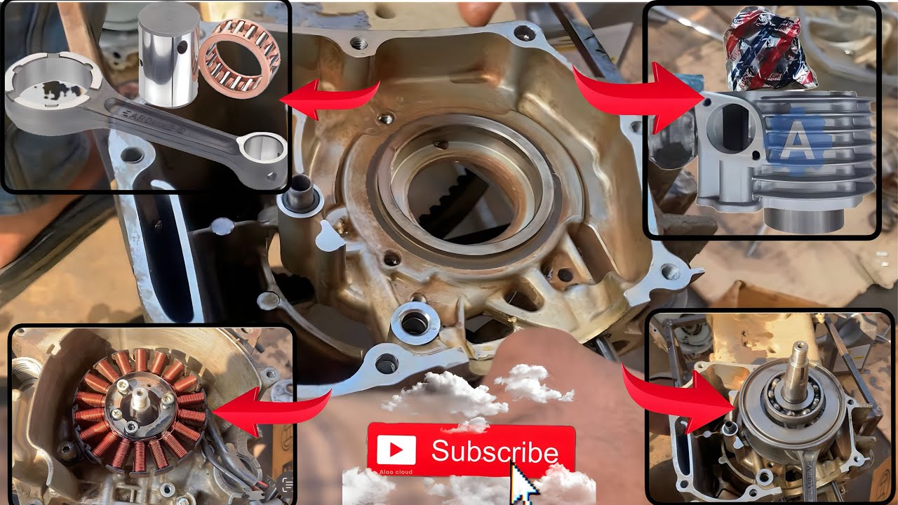 Dio  BS6 full engine fitting ￼