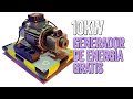 10kw free power generator with microwave parts  liberty engine 30