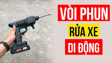 Súng phun nước dùng pin siêu tiện | 0942.359986 - Chợ Sắt Hải Phòng